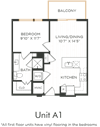 Aura Avery Ranch A1 Floor Plan
